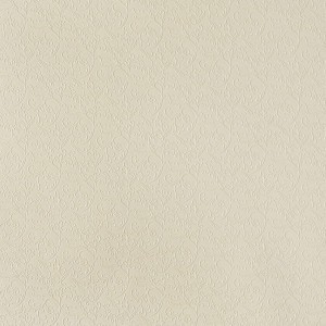 Ivory, Metallic Raised Floral Vines Upholstery Faux Leather By The Yard