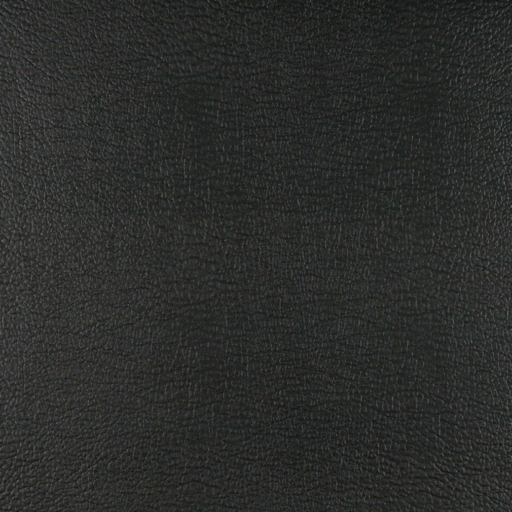 G360 Black, Matte Leather Grain Upholstery Faux Leather By The Yard 1