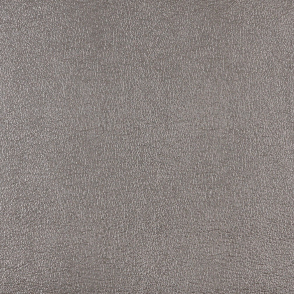 Silver, Metallic Leather Grain Upholstery Faux Leather By The Yard 1
