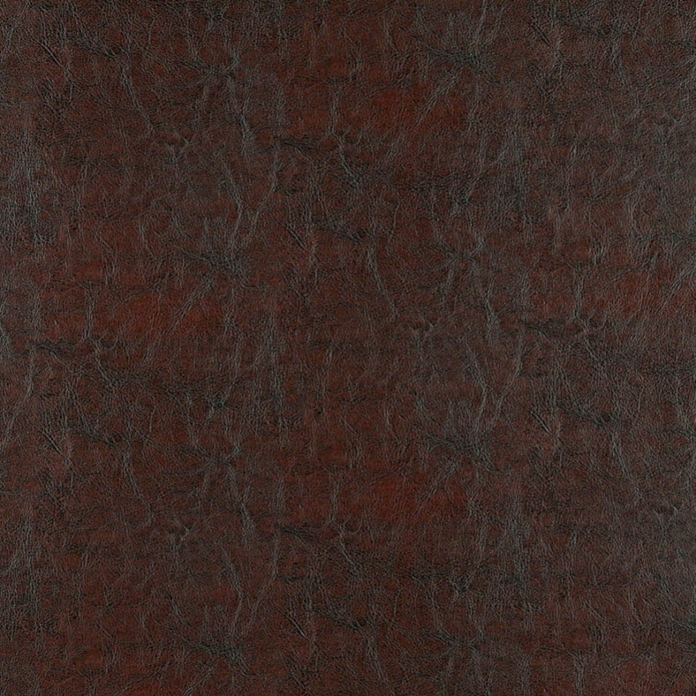 Burgundy, Shiny Smooth Upholstery Faux Leather By The Yard 1