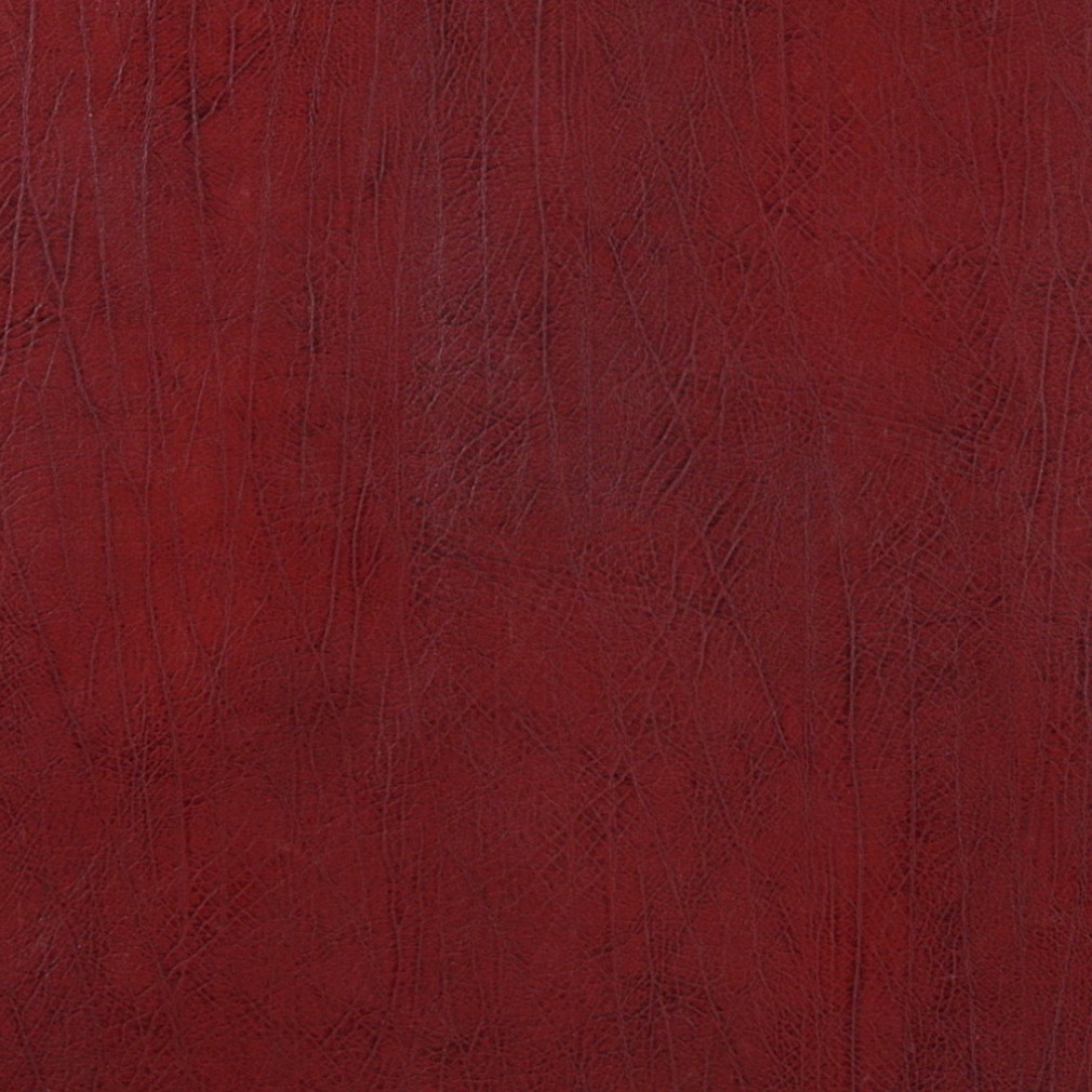 Dark Red Recycled Leather Look Upholstery By The Yard 1