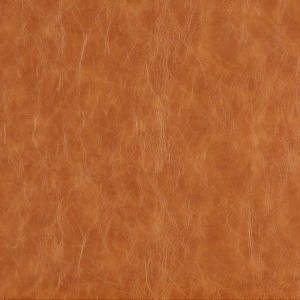 Caramel Brown Distressed Recycled Leather Look Upholstery By The Yard