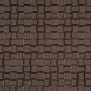 G661 Bronze, Metallic Basket Woven Look Upholstery Faux Leather By The Yard