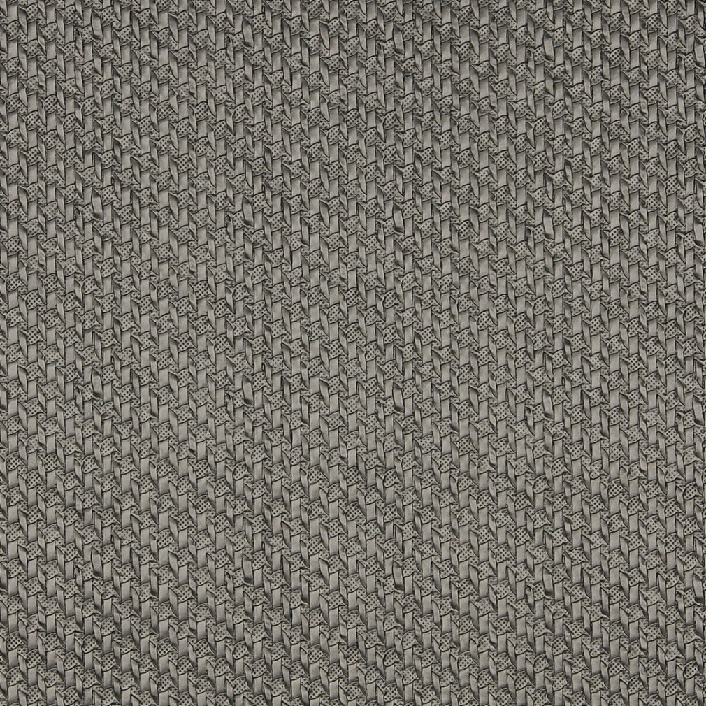 G786 Silver, Metallic Cross Hatch Upholstery Faux Leather By The Yard 1