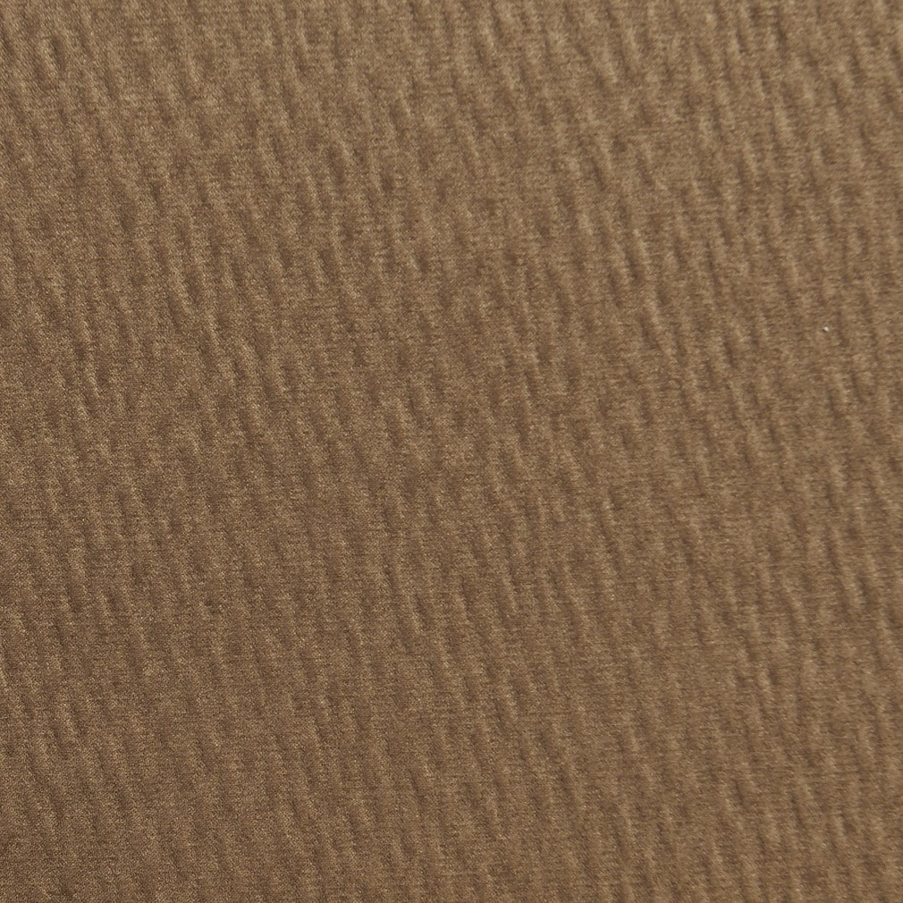 Taupe Solid Textured Wrinkle Look Upholstery Fabric By The Yard 1