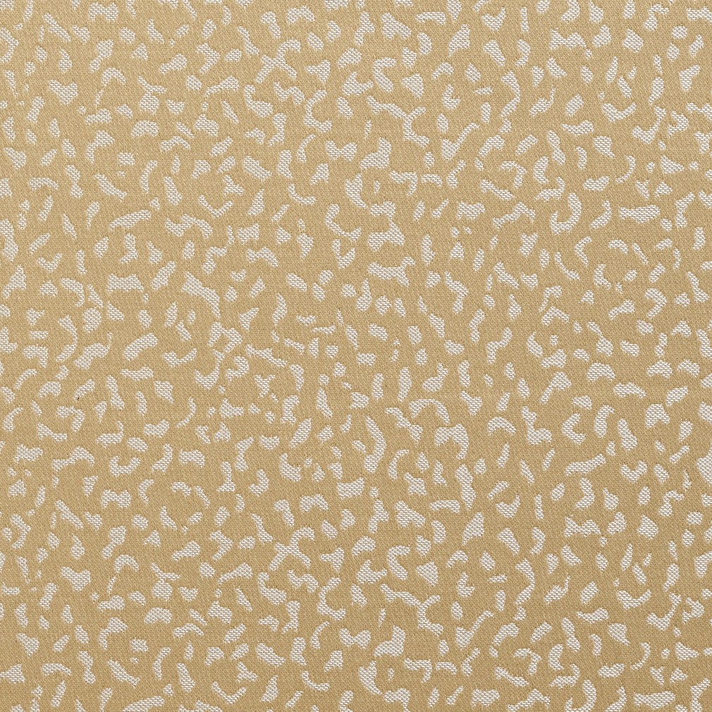 Beige Two Shaded Spots Upholstery Fabric By The Yard