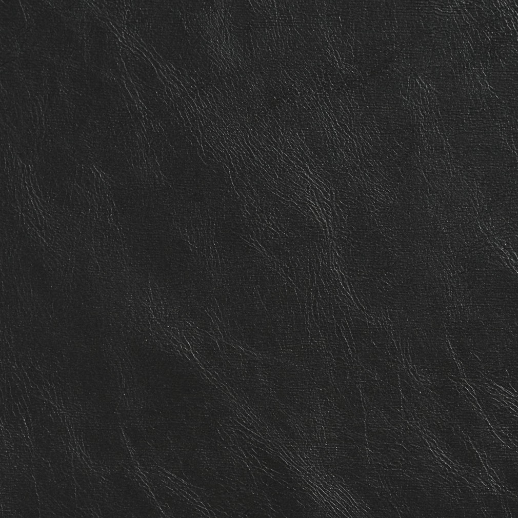 G400 Black Distressed Breathable Leather Look and Feel Upholstery By The Yard 1