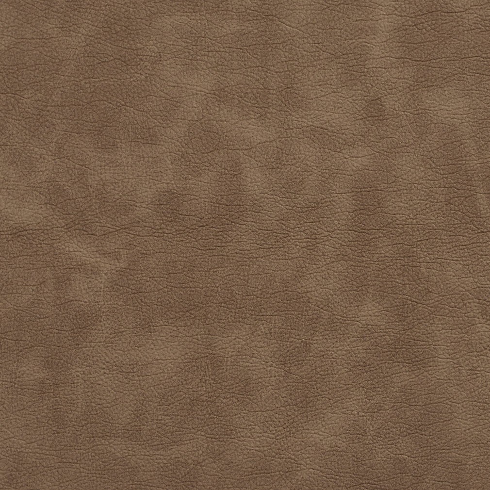 Taupe Matte Distressed Breathable Leather Look and Feel Upholstery By The Yard 1