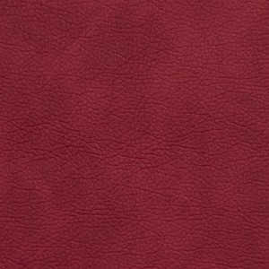 G413 Red Matte Breathable Leather Look and Feel Upholstery By The Yard