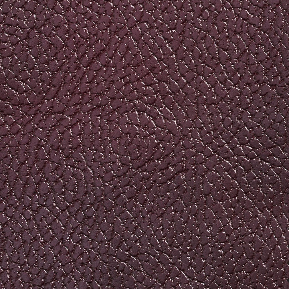 Dark Burgundy Pebbled Breathable Leather Look and Feel Upholstery By The Yard 1