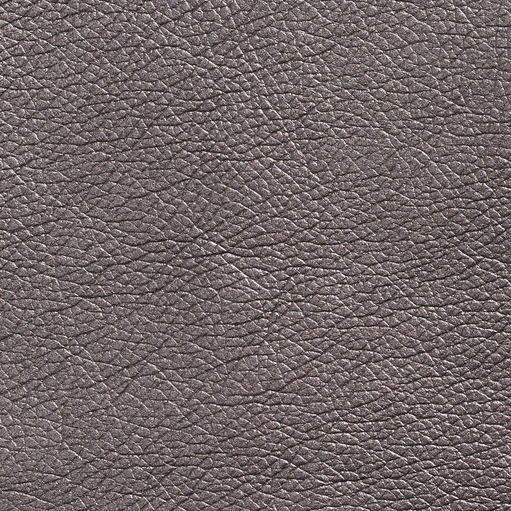 G428 Pewter Metallic Breathable Leather Look and Feel Upholstery By The Yard 1