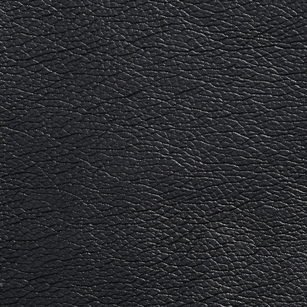 G429 Black Breathable Leather Look and Feel Upholstery By The Yard 1