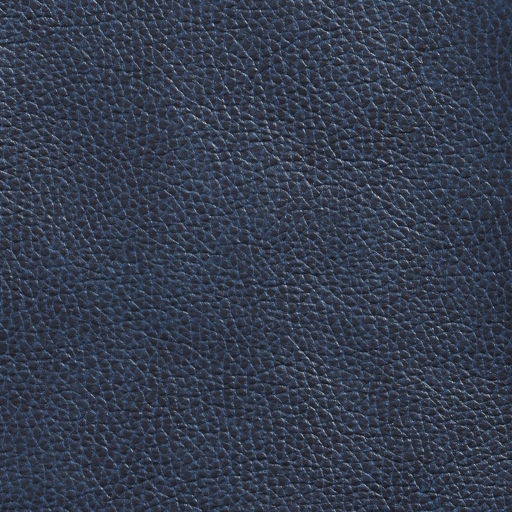 G433 Navy Blue Breathable Leather Look and Feel Upholstery By The Yard 1