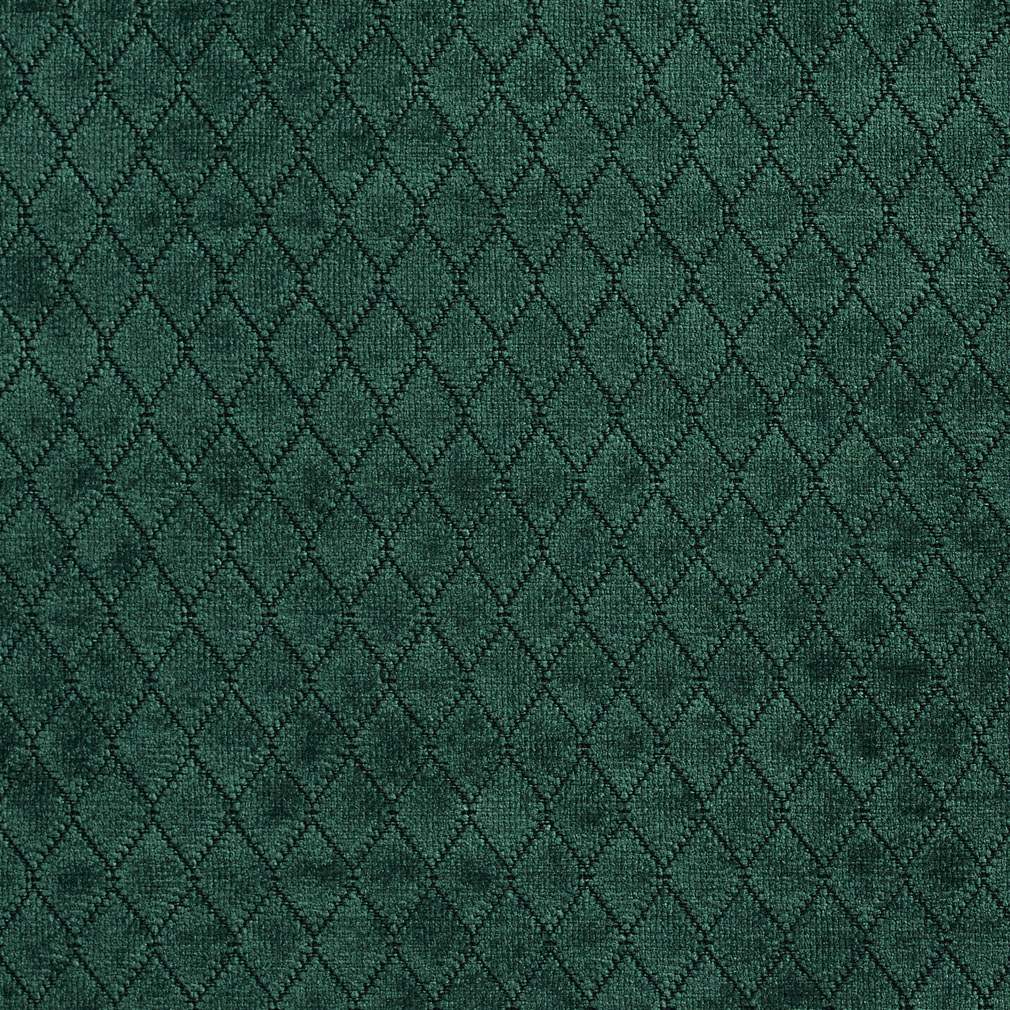 A911 Green Diamond Stitched Velvet Upholstery Fabric