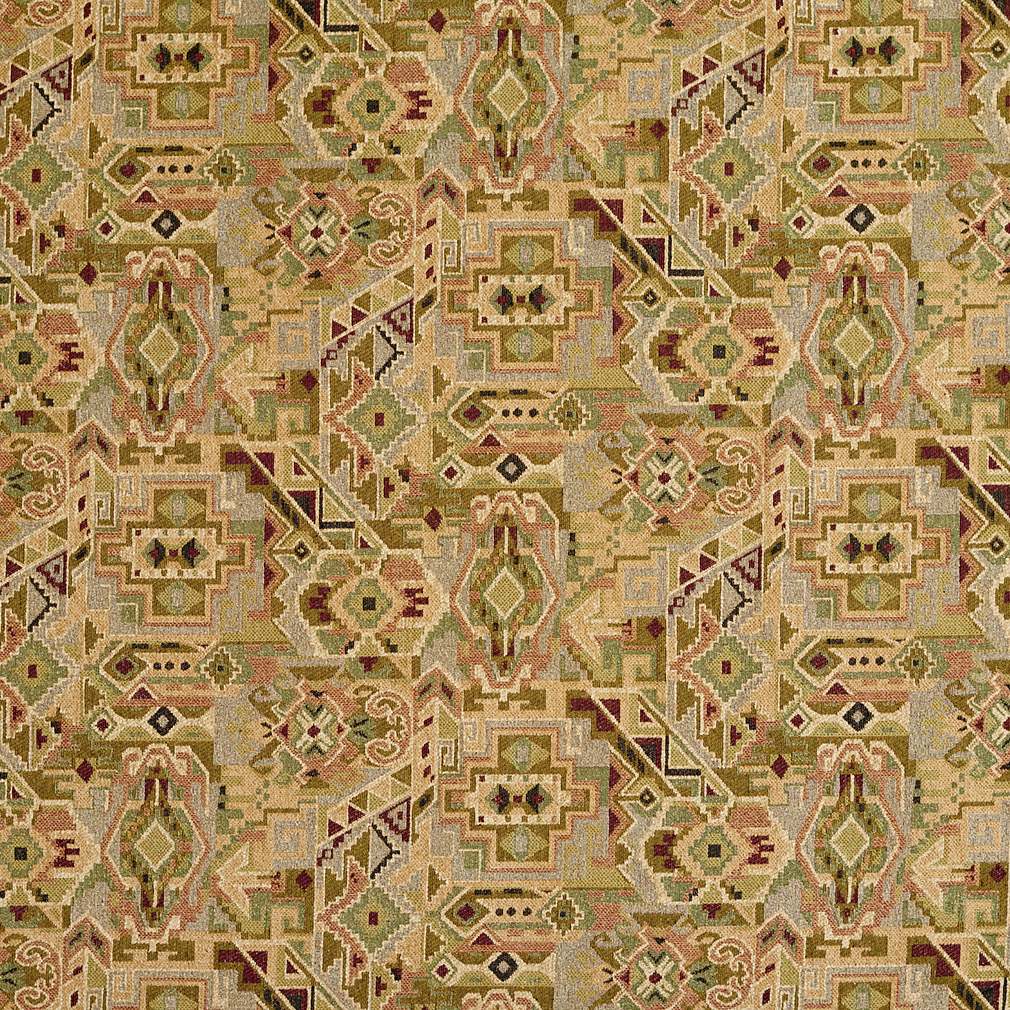 A951 Southwestern Chenille Upholstery Fabric