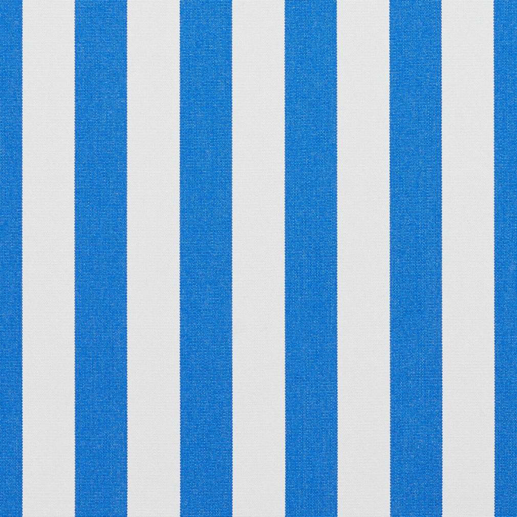 Blue, Striped Solution Dyed Acrylic Outdoor Fabric By The Yard