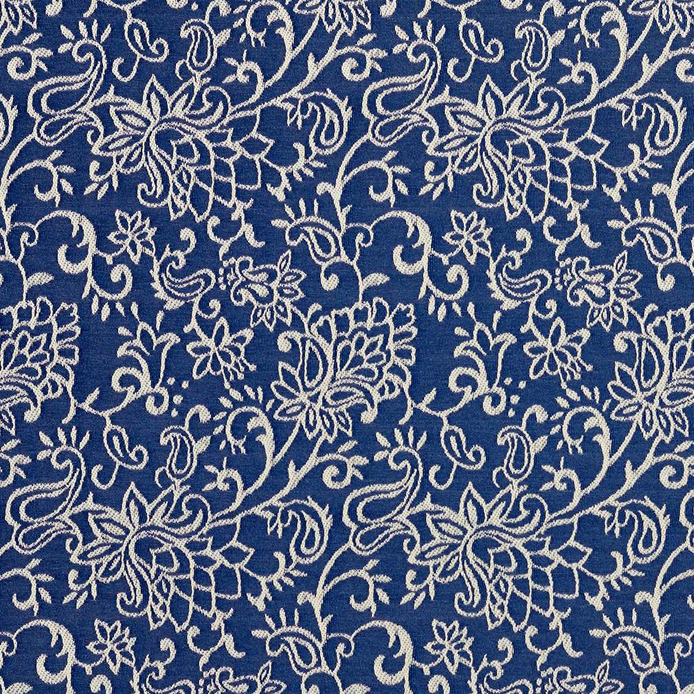 L29 Jacquard Fabric Irregular on Navy – FabricViva