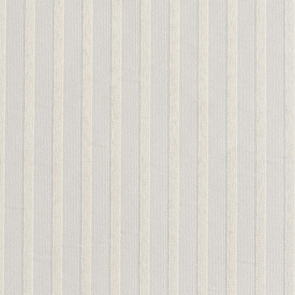 Off White, Striped Jacquard Woven Upholstery Fabric By The Yard 1