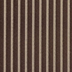 Brown, Striped Jacquard Woven Upholstery Fabric By The Yard