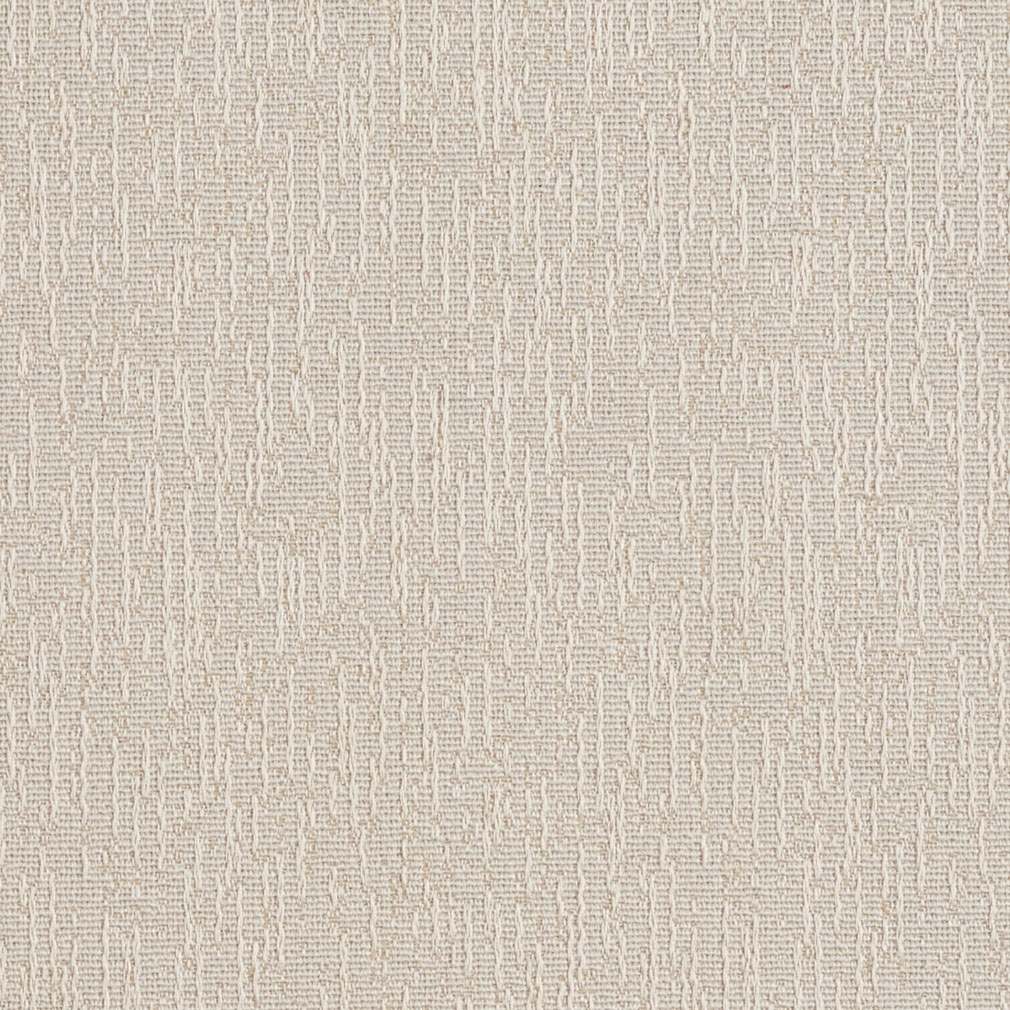 Ivory White, Solid Jacquard Woven Upholstery Grade Fabric By The Yard 1