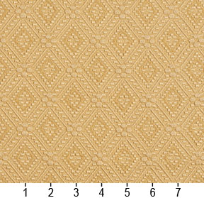 E567 Gold Diamond Durable Jacquard Upholstery Grade Fabric By The Yard