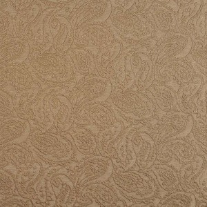 Olive Green, Paisley Jacquard Woven Upholstery Grade Fabric By The Yard
