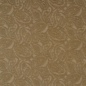 Green, Paisley Jacquard Woven Upholstery Grade Fabric By The Yard