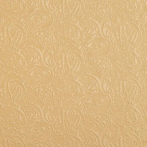 Gold, Paisley Jacquard Woven Upholstery Grade Fabric By The Yard