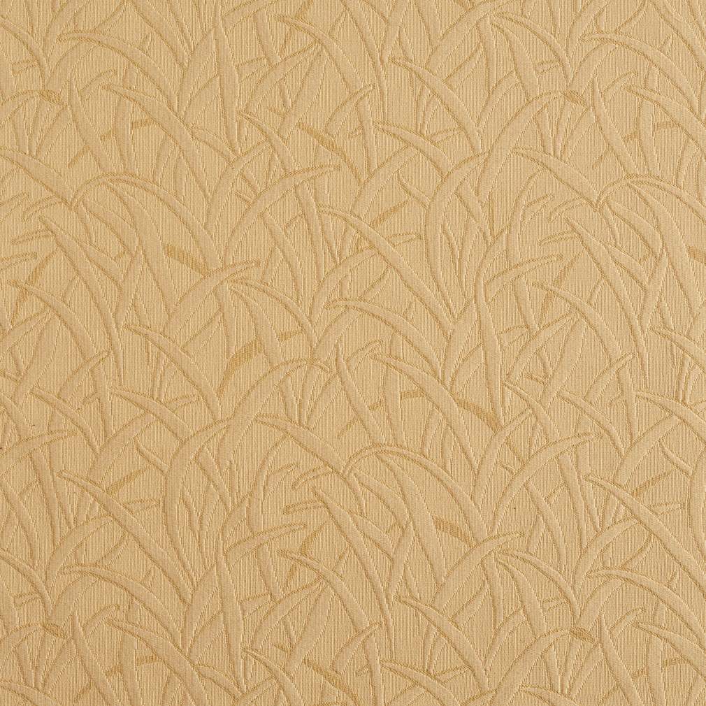 Gold, Grassy Meadow Jacquard Woven Upholstery Grade Fabric By The Yard 1