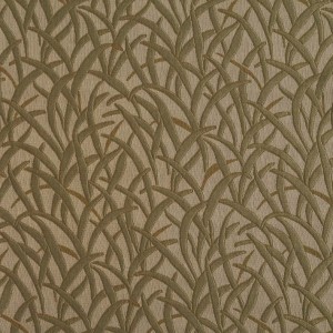 Green, Grassy Meadow Jacquard Woven Upholstery Grade Fabric By The Yard