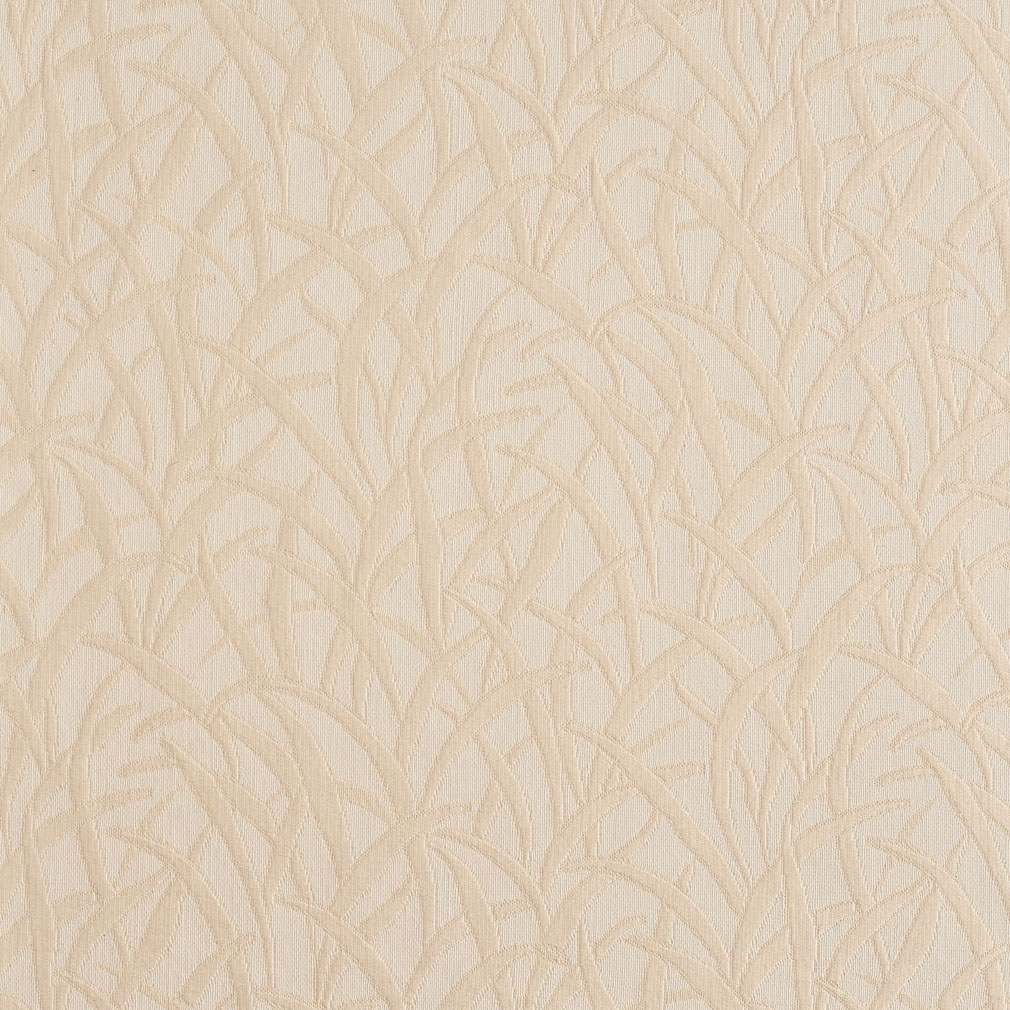 Off White, Grassy Meadow Jacquard Woven Upholstery Grade Fabric By The Yard 1