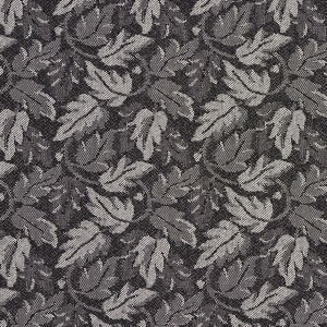 Black Leaves Crypton Contract Grade Upholstery Fabric By The Yard