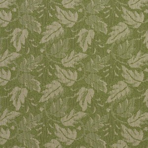Lime Green Leaves Crypton Contract Grade Upholstery Fabric By The Yard