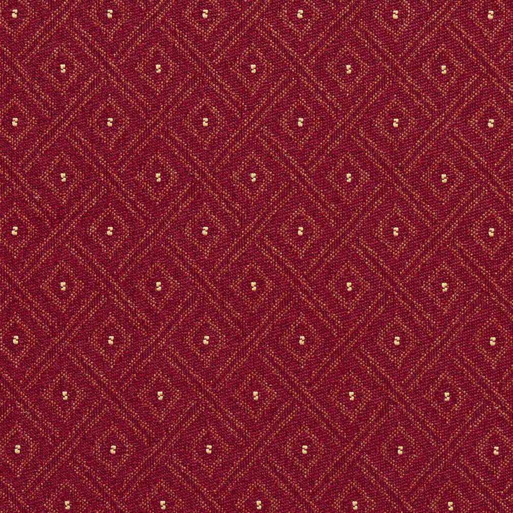 Burgundy Red, Diamond Crypton Contract Grade Upholstery Fabric By The Yard 1