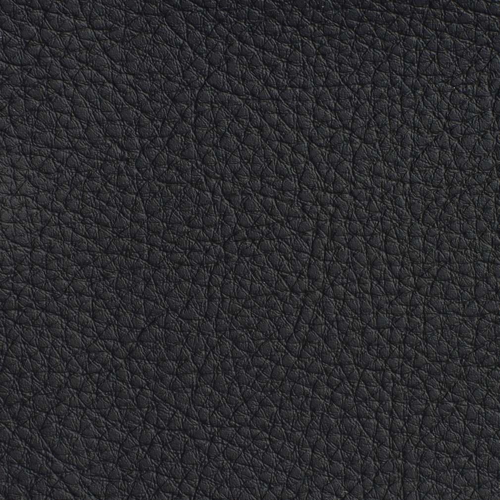 G180 Matte Black Pebbled Outdoor Indoor Faux Leather Upholstery Vinyl By The Yard