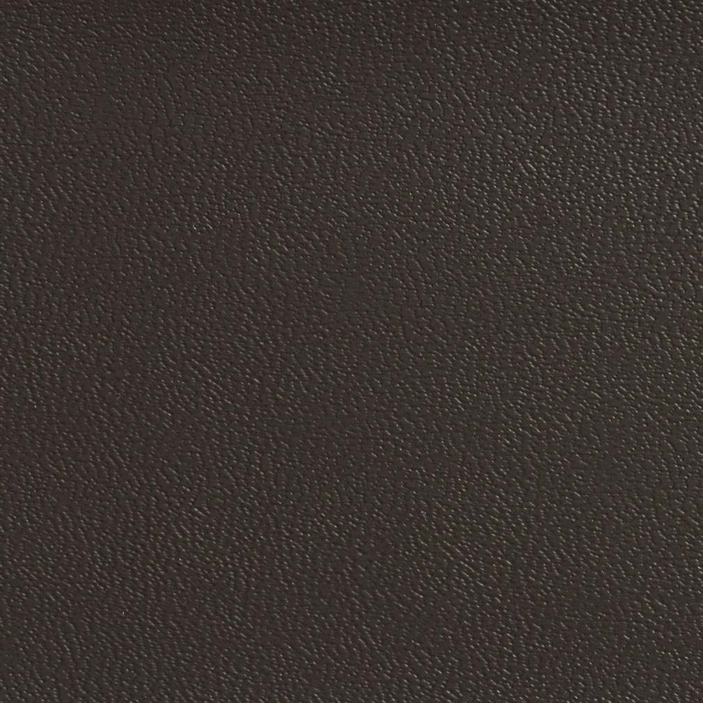 G591 Dark Brown Plain Outdoor Indoor Faux Leather Upholstery Vinyl By The Yard