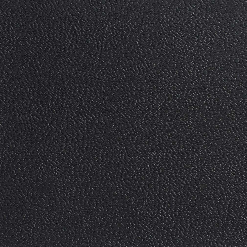 G600 Black Plain Outdoor Indoor Faux Leather Upholstery Vinyl By The Yard