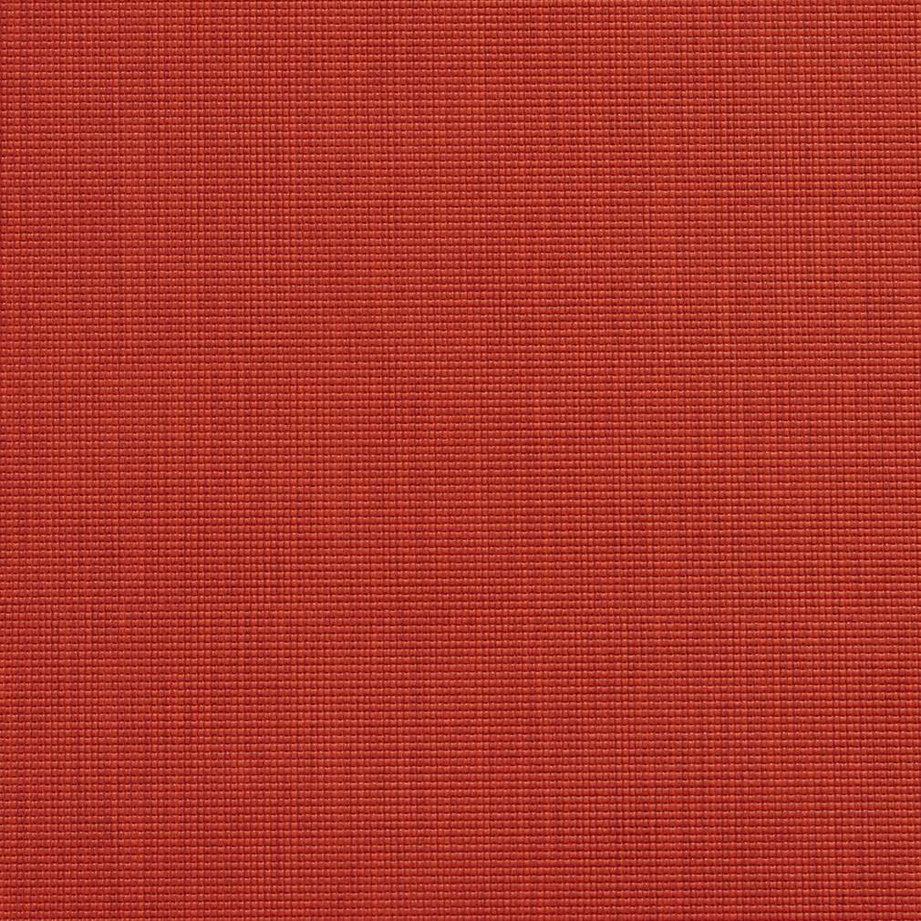 G607 Red-Orange Linen Look Outdoor Indoor Upholstery Vinyl By The Yard