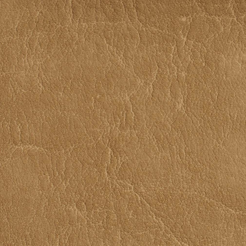 G618 Camel Distressed Outdoor Indoor Faux Leather Upholstery Vinyl By The Yard