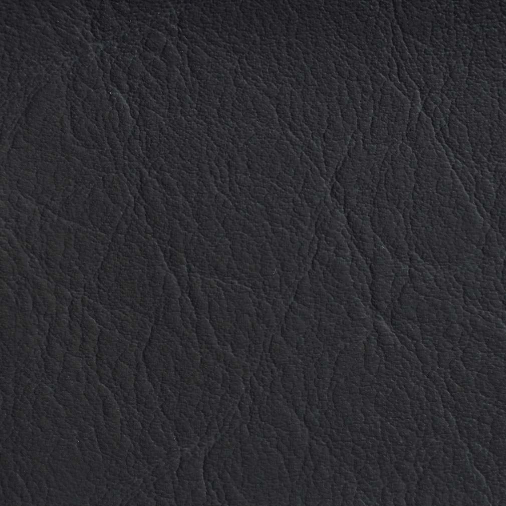 G622 Matte Black Distressed Outdoor Indoor Faux Leather Upholstery Vinyl By The Yard