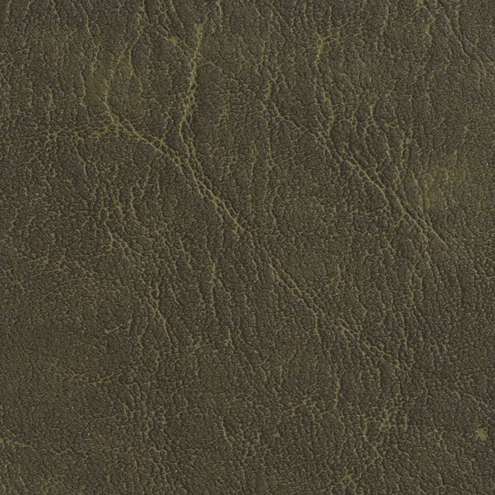 G624 Dark Green Distressed Outdoor Indoor Faux Leather Upholstery Vinyl By The Yard