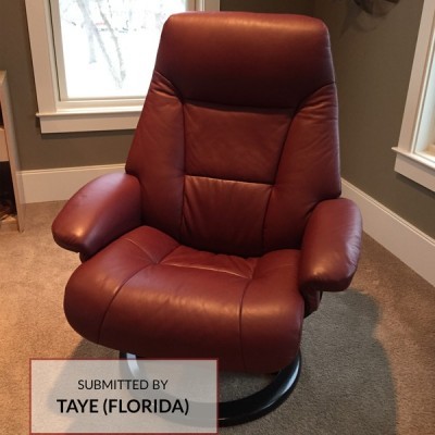 G402 Breathable Faux Leather Reclining Chair