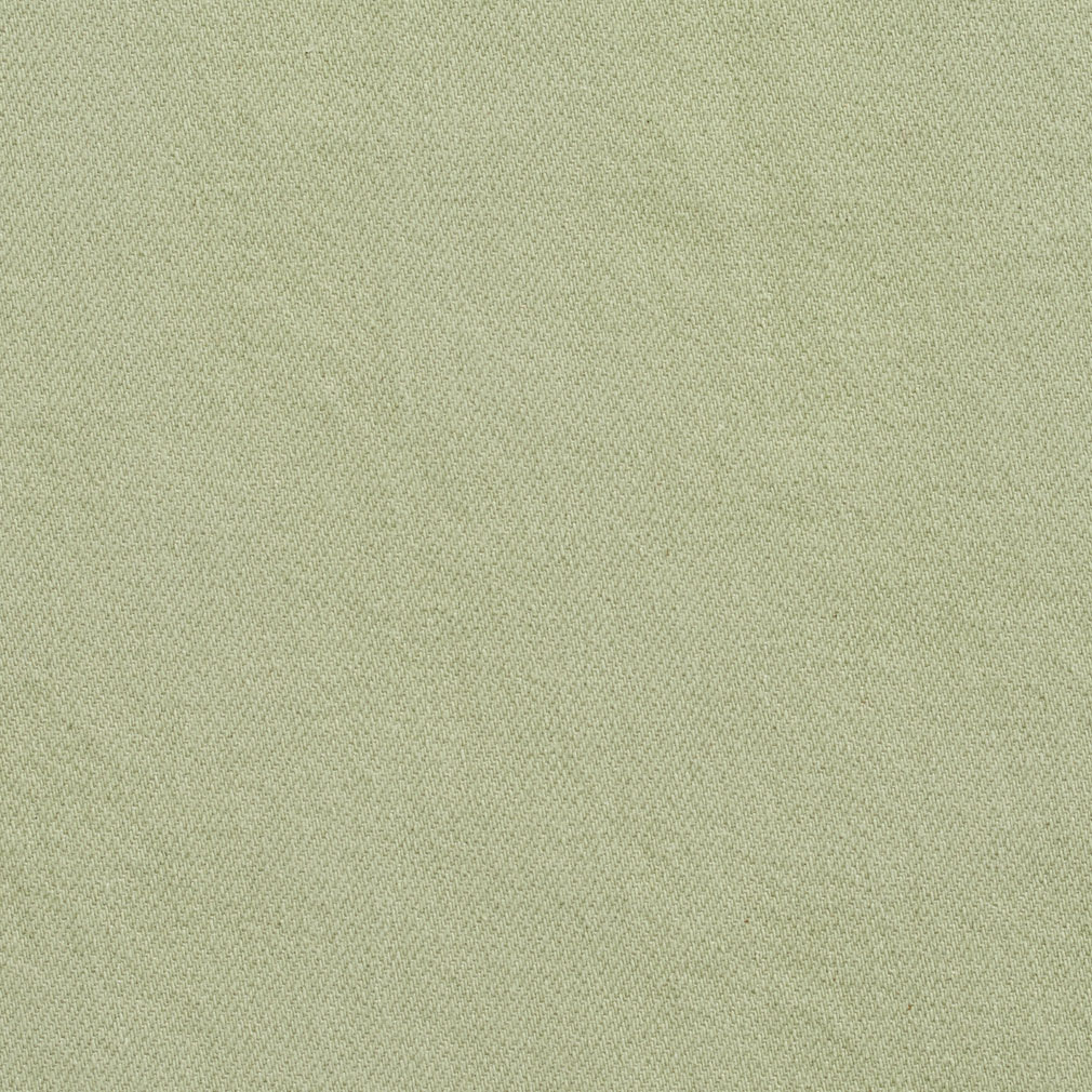 E681 Light Green Mint Washed Preshrunk Upholstery Grade Denim Fabric