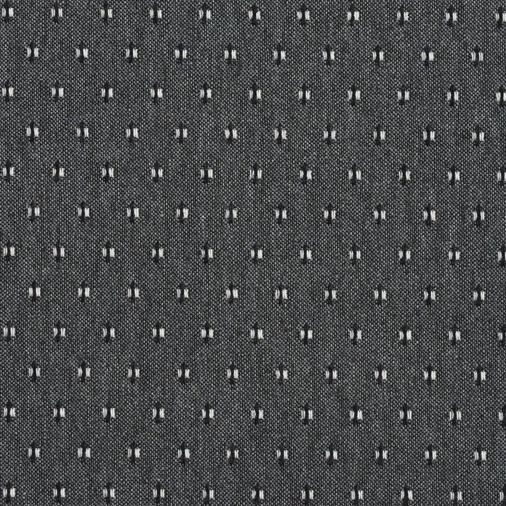 E830 Grey Ditsy Dots Jacquard Upholstery Fabric
