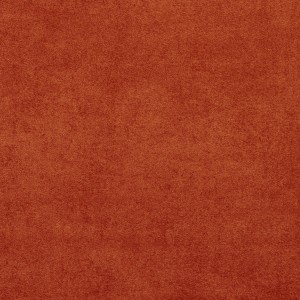 C051 Rust Red Microsuede Suede Upholstery Fabric