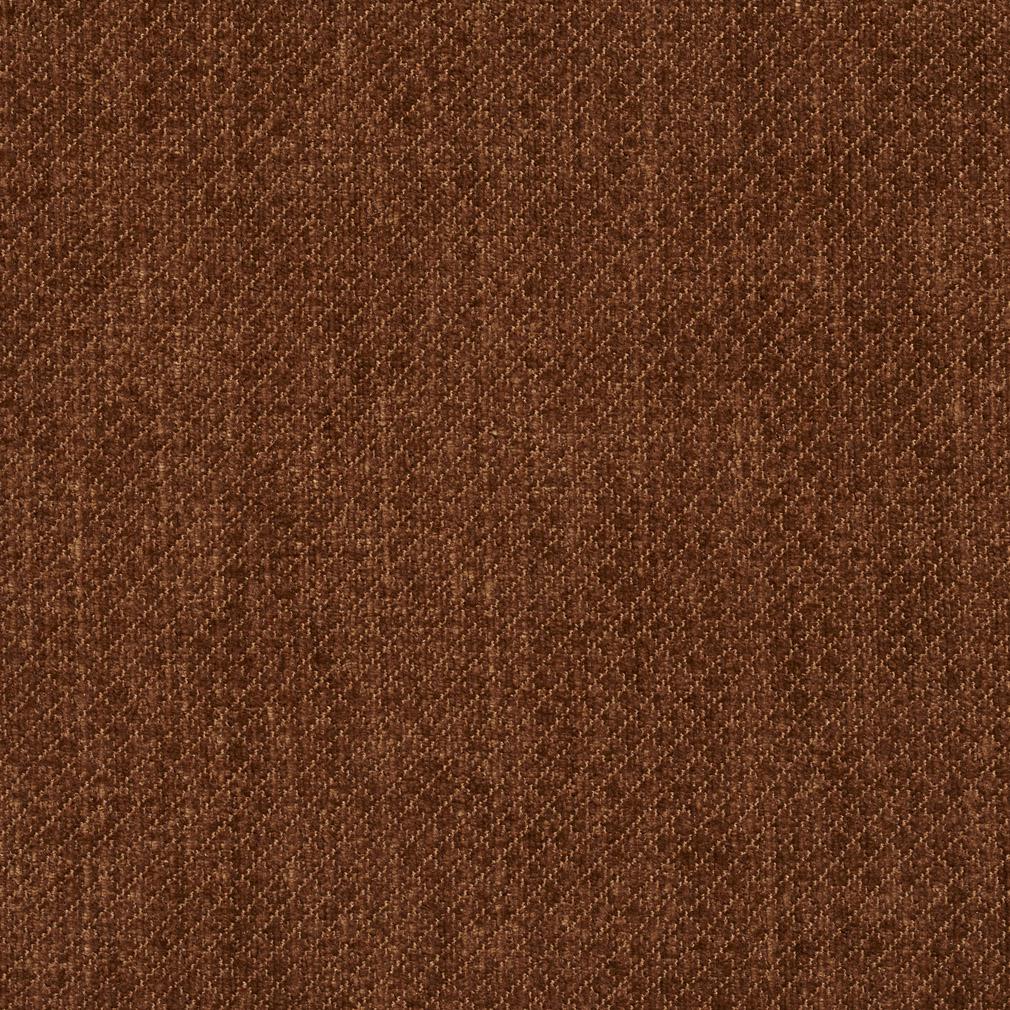 E596 Brown Chenille Upholstery Fabric