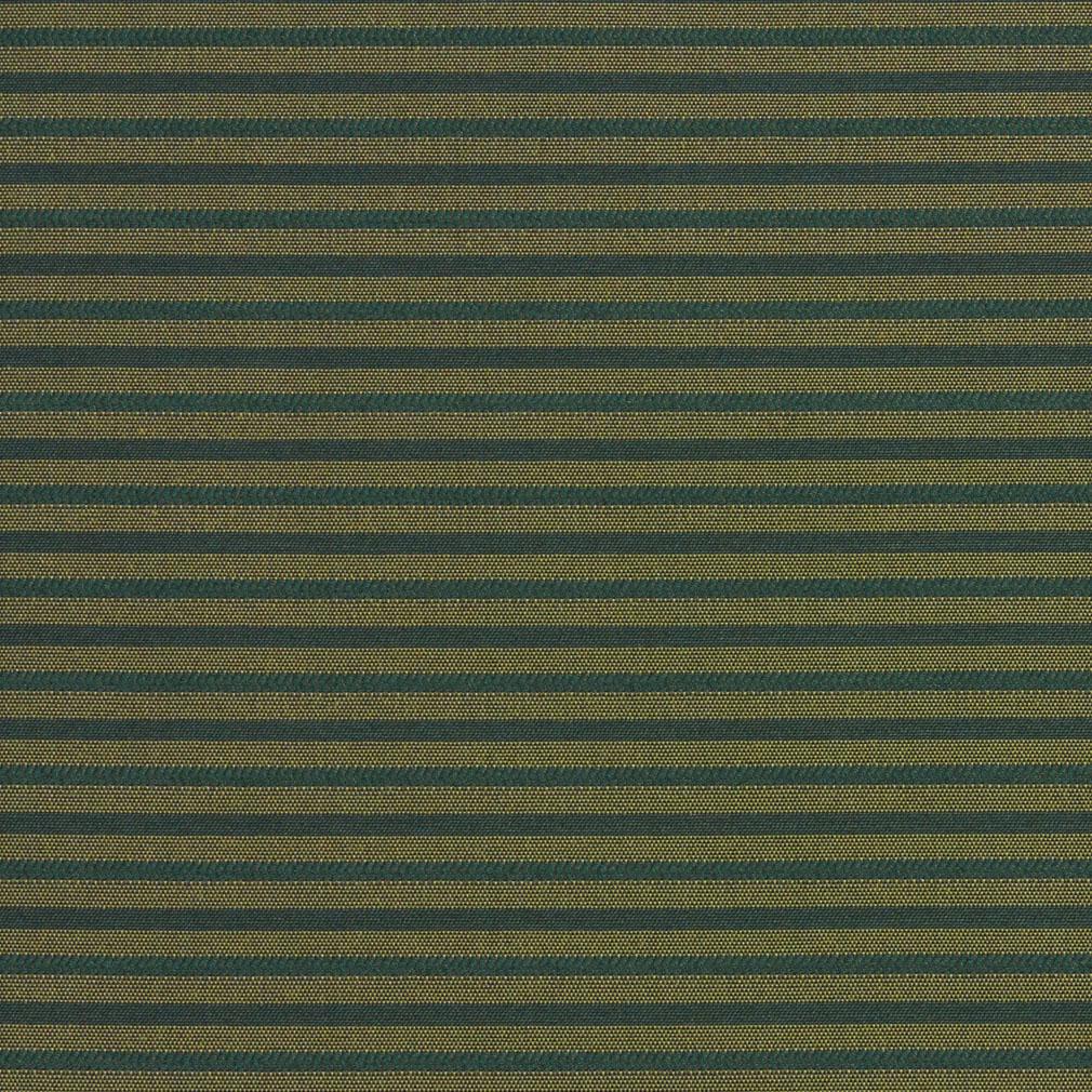 F751 Dark Green Striped Crypton Contract Grade Upholstery Fabric