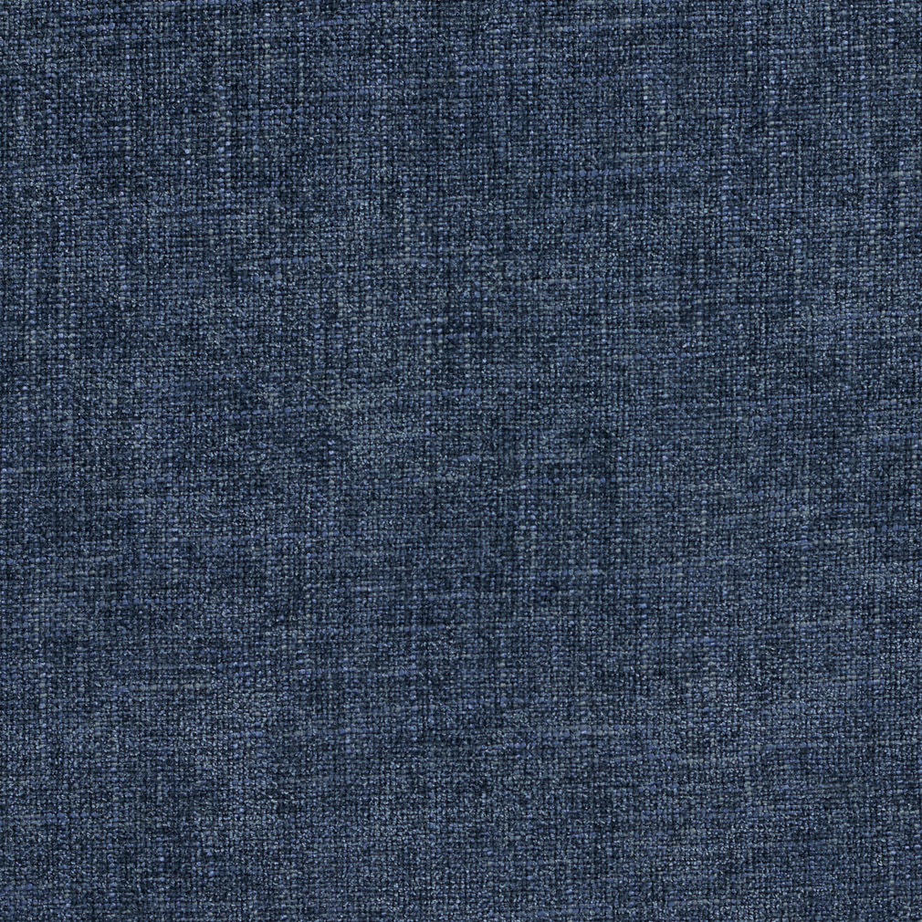 A187 Indigo Solid Chenille Upholstery Fabric