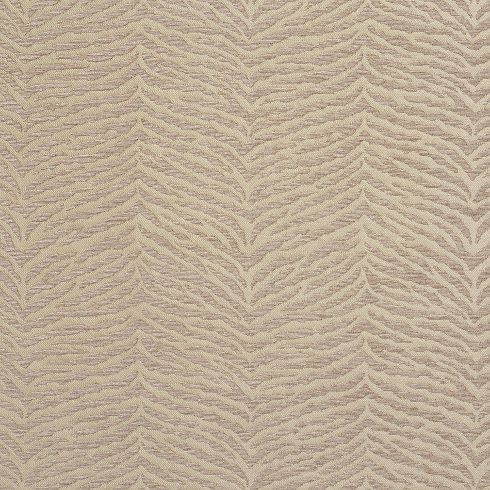B0870C Taupe Woven Zebra Look Chenille Upholstery Fabric